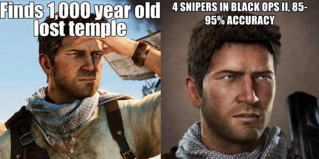 Uncharted: 10 memes que resumen la franquicia