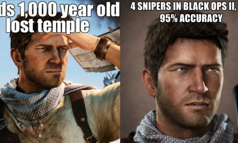 Uncharted: 10 memes que resumen la franquicia