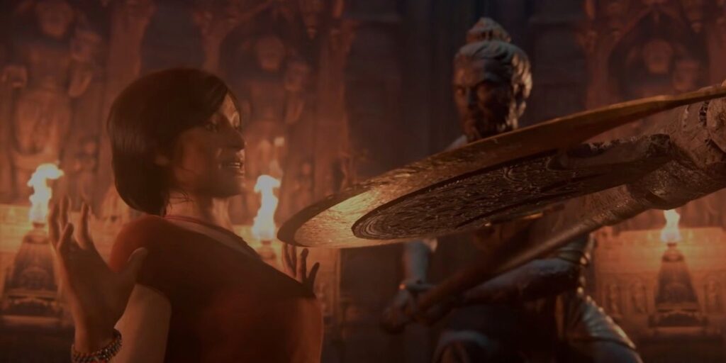 Uncharted: El legado perdido: Solución del rompecabezas de la estatua de Parashurama y Ganesh