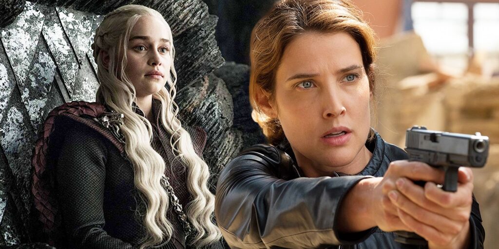 Video del set de Secret Invasion: Maria Hill conoce al misterioso personaje de Emilia Clarke