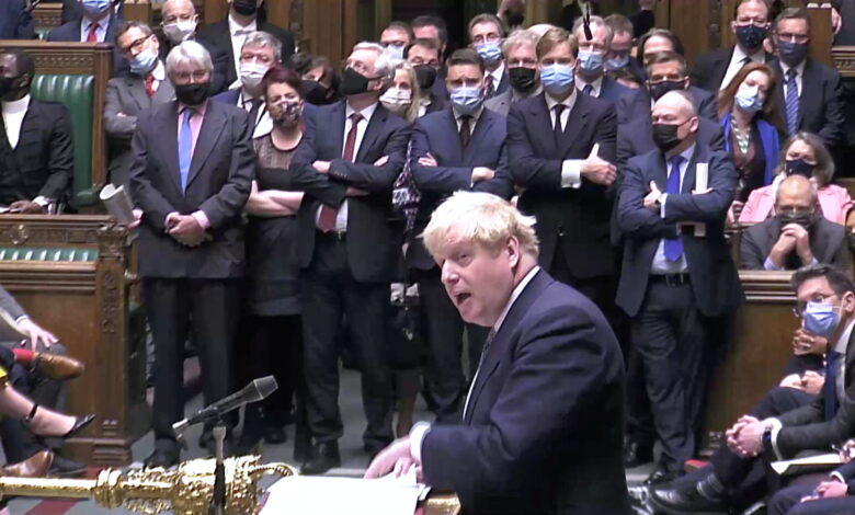 Vídeo en directo | Boris Johnson pide disculpas por la fiesta de Downing Street y la oposición laborista reclama su dimisión
