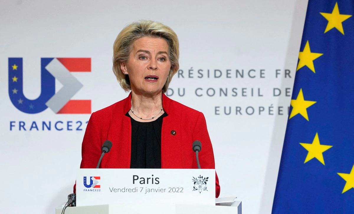 Von der Leyen amenaza con sanciones económicas y financieras a Rusia si ataca la integridad territorial de Ucrania