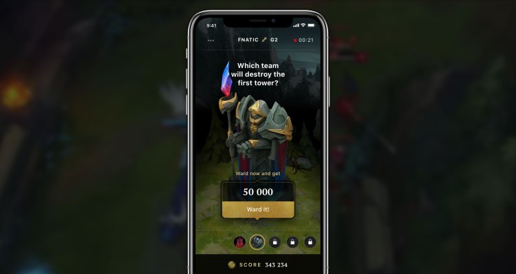 WARD es una aplicación para colocar predicciones de fantasía en juegos de deportes electrónicos