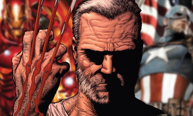 Wolverine se convierte en el combo Capitán América / Iron Man en su futuro más oscuro