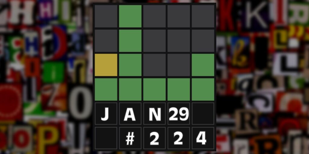 Wordle 224: 29 de enero de 2022 Respuesta