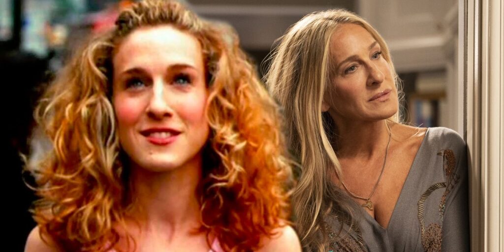 Y así da a entender que Carrie finalmente regresará a su antiguo personaje de SATC