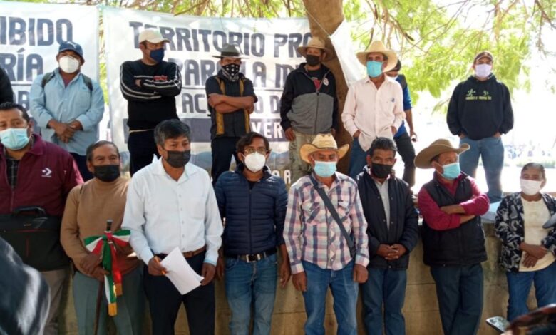 Ya no autoricen más permisos, la minería nos terminará matando: Pueblos zapotecas de Oaxaca
