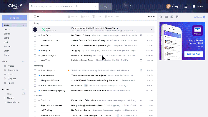 Yahoo Mail lanza una nueva ola de actualizaciones con cargas más rápidas, temas de fotos, confirmaciones de asistencia, OOO mejorado