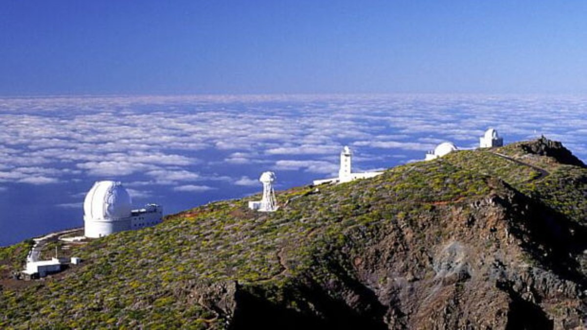 el privilegiado lugar de La Palma para ver las estrellas