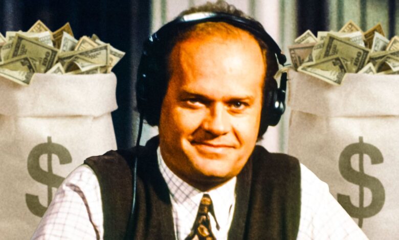 ¿Cómo era tan rico Frasier (¿cuánto dinero ganó?)