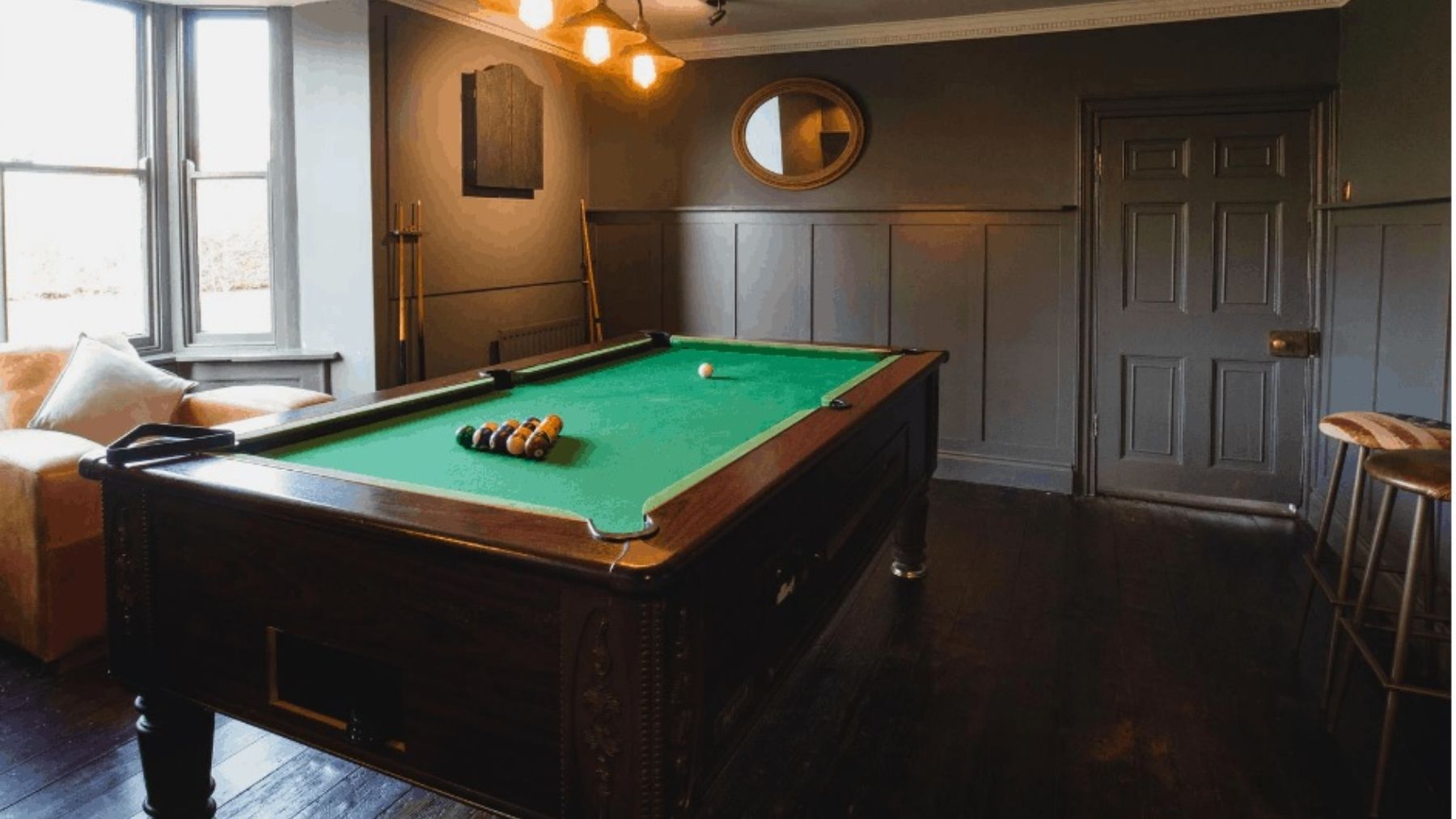 ¿Por qué las mesas de billar son verdes?