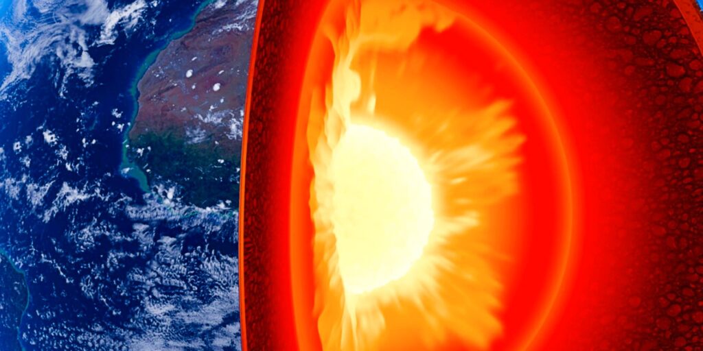 ¿Es sólido el núcleo interno de la Tierra? Un nuevo informe dice que no lo es