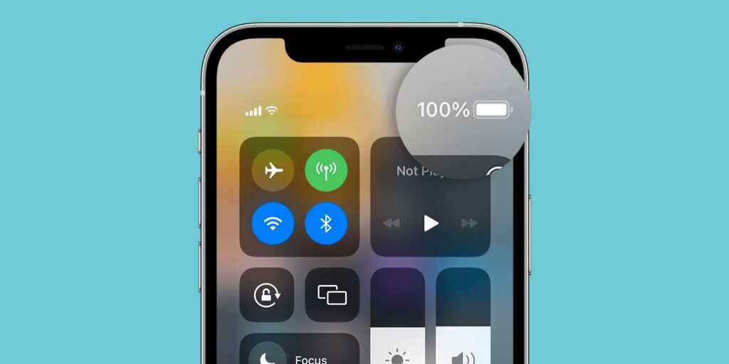 ¿Puedes mostrar el porcentaje de batería en el iPhone 13?