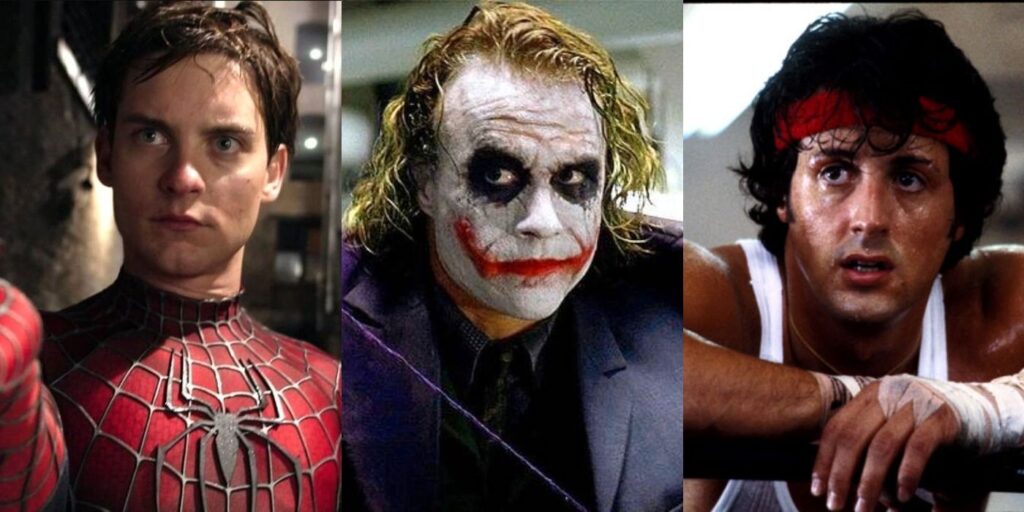 10 actores masculinos que siempre se definirán por un papel