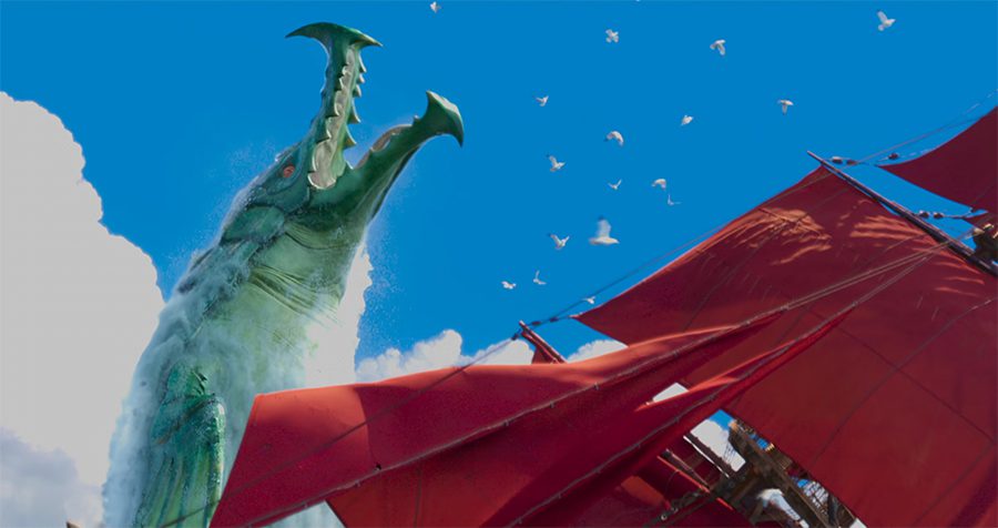 captura de pantalla de netflix de la bestia marina