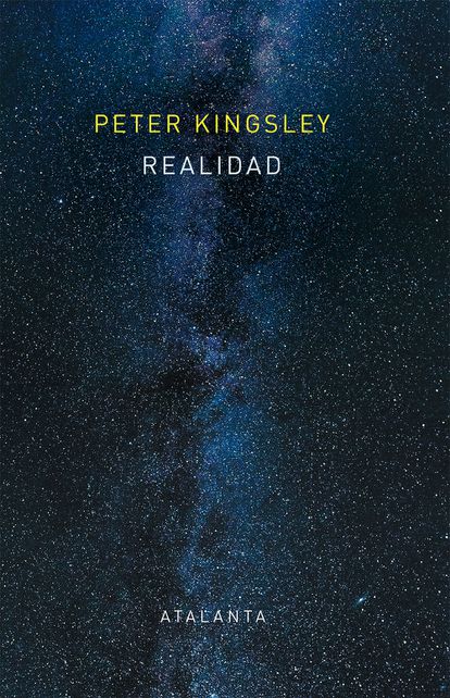 portada 'Realidad', PETER KINGSLEY. EDITORIAL ATALANTA