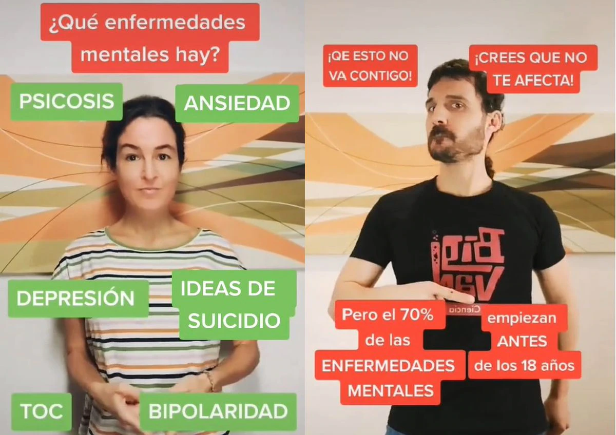 La lucha contra los trastornos mentales se traslada allí donde están los adolescentes, en TikTok e Instagram