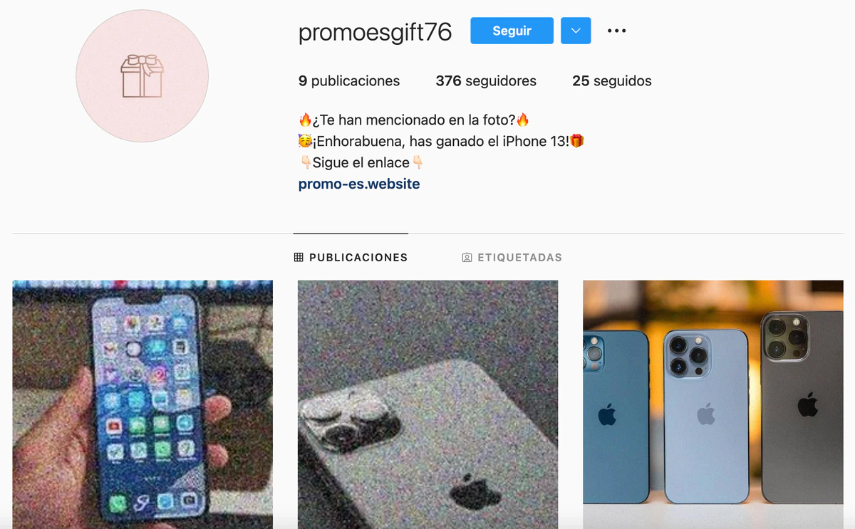 ‘‘Me ha llegado mil veces, no quiero ganar más iPhones’': así es el falso sorteo que ha invadido Instagram