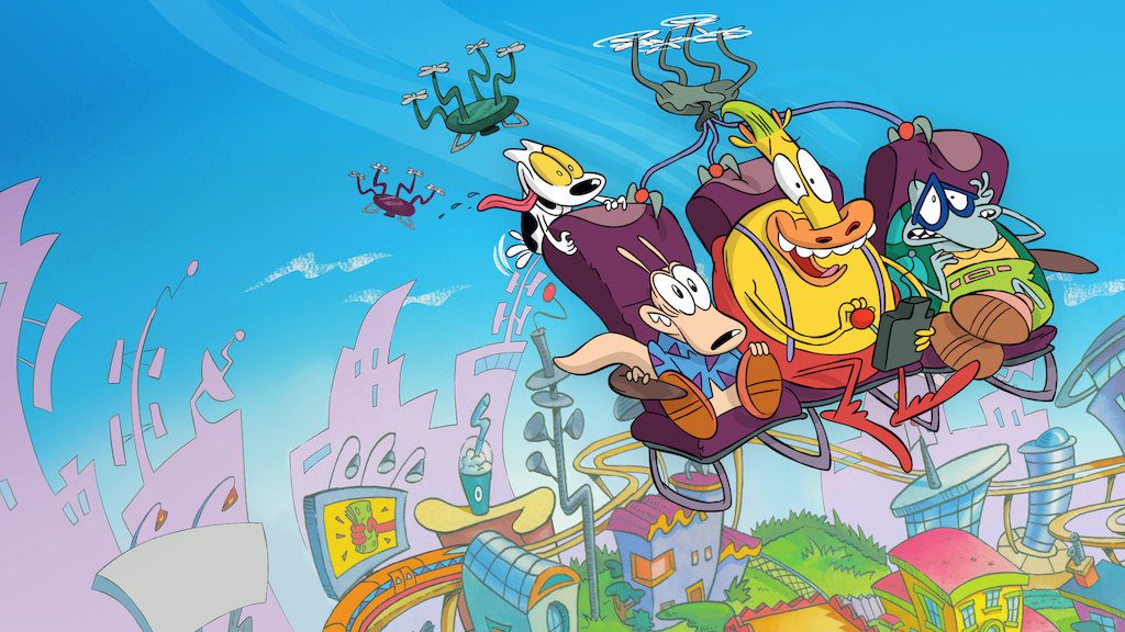 LA VIDA MODERNA DE ROCKO: ADHESIVO ESTÁTICO (C) Paramount