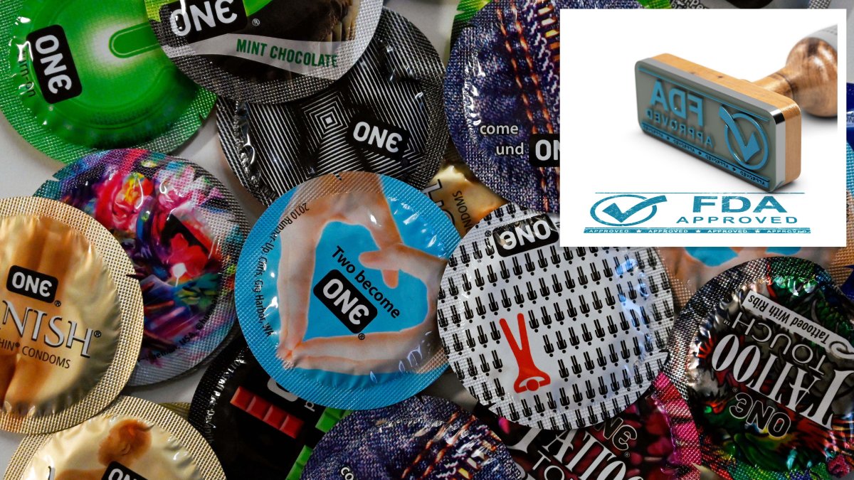Primer condón para sexo anal recibe autorización de la FDA