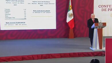 AMLO vuelve a mostrar presunto sueldo de Loret, acusa 'golpismo' y advierte: ‘No me voy a dejar’