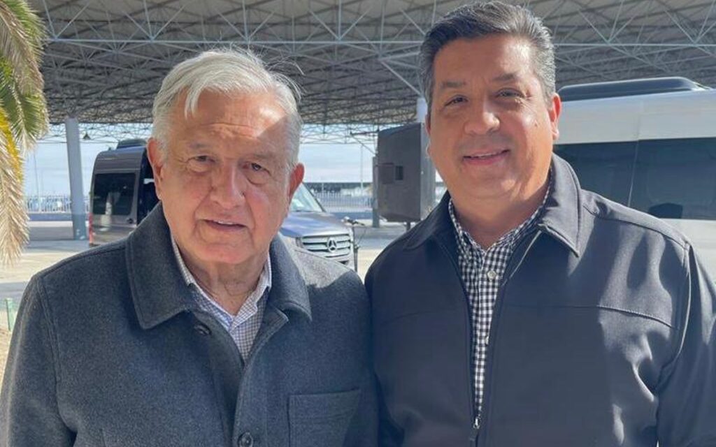AMLO y García Cabeza de Vaca juntos 18 meses después