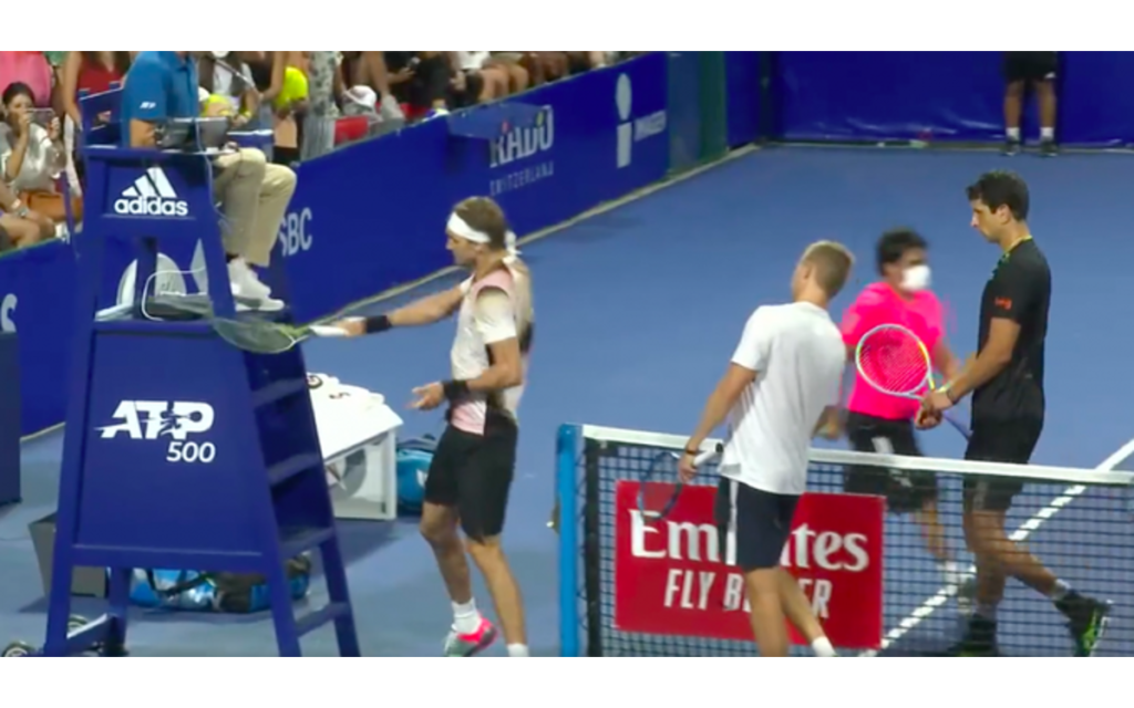 AMT 2022: Expulsan a Alexander Zverev por conducta antideportiva | Video