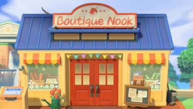 Adorable Animal Crossing Craft Build convierte Switch Dock en Nook's Shop