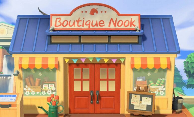 Adorable Animal Crossing Craft Build convierte Switch Dock en Nook's Shop