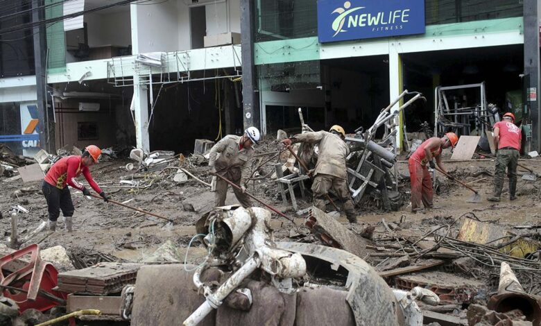 Al menos 152 muertos y 165 desaparecidos por las lluvias torrenciales en el sur de Brasil