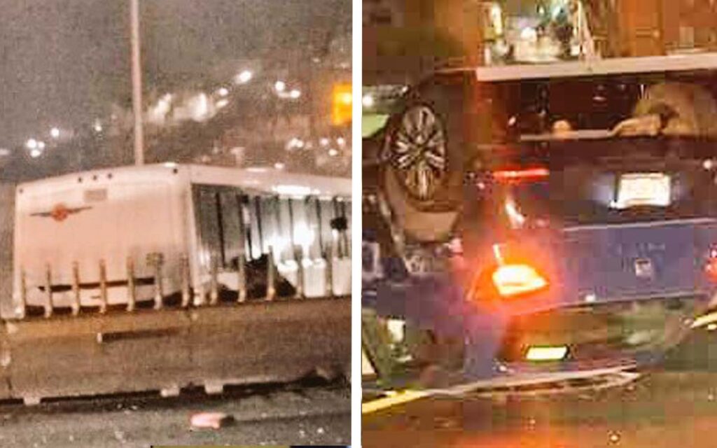 Al menos 20 personas heridas tras accidentarse un autobús en la autopista México-Pachuca