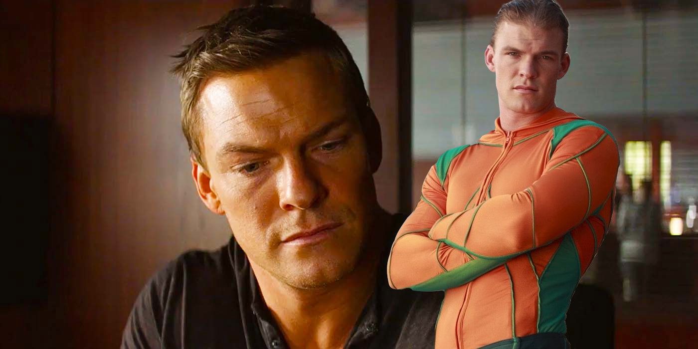 Alan Ritchson compara las escenas de acción de Reacher con interpretar a Aquaman de Smallville
