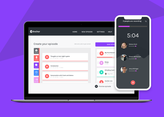 Anchor's new app offers everything you need to podcast