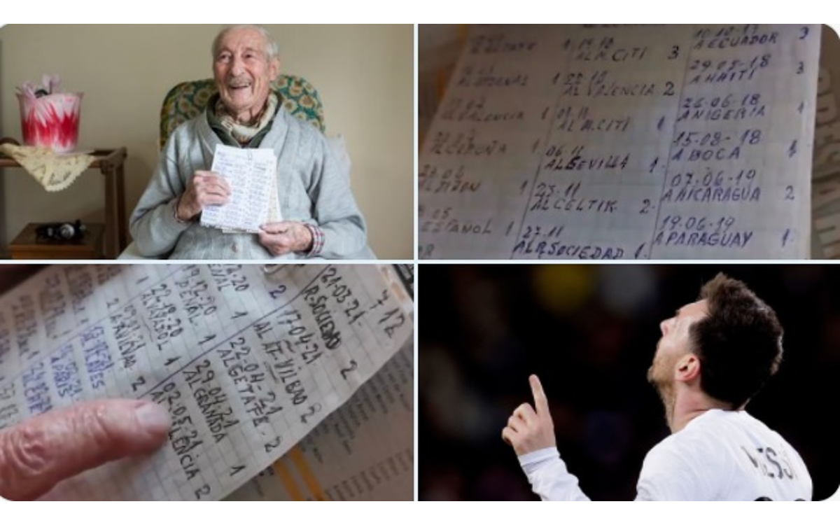 Anota Don Hernán, allá en el cielo, el último gol de Lionel Messi | Video