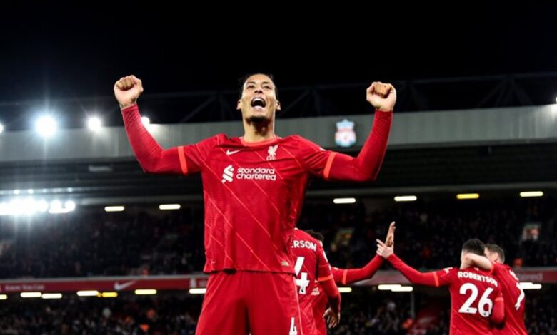 Aplasta Liverpool al Leeds United y acecha al líder Manchester City | Tuit