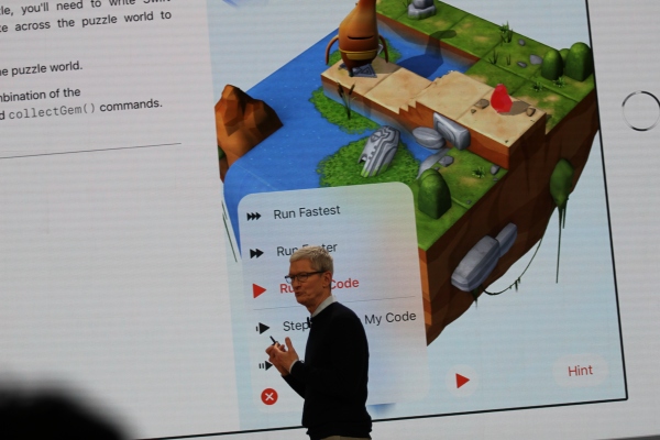 Apple’s learn-to-code app Swift Playgrounds adds AR lessons
