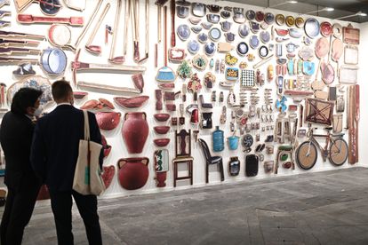 Obra de Jonathas de Andrade expuesta en la Galería Continua de La Habana, dentro de la sección Nunca lo mismo de Arco.