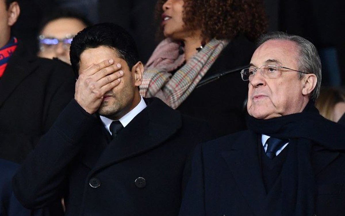 Asegura Nasser Al-Khelaïfi que casi no tiene relación con Real Madrid | Video