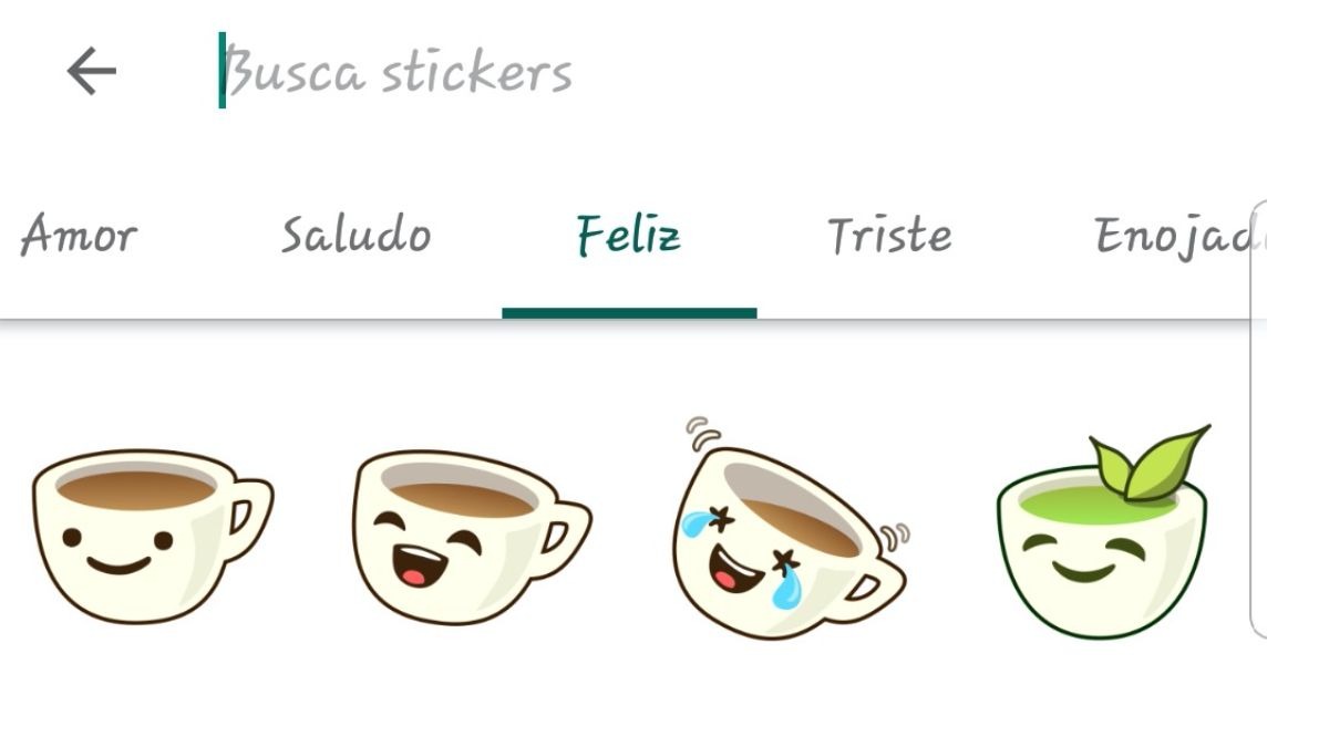 Así funciona el nuevo buscador de stickers