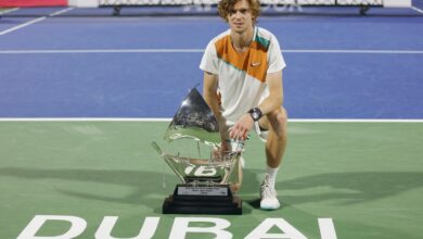 Así se manifestó Andrey Rublev, campeón en Dubái, contra la guerra en Ucrania | Video