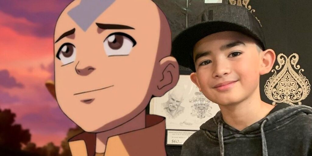 Avatar: Los actores de Aang y Ozai de Last Airbender se enfrentan en una imagen de BTS