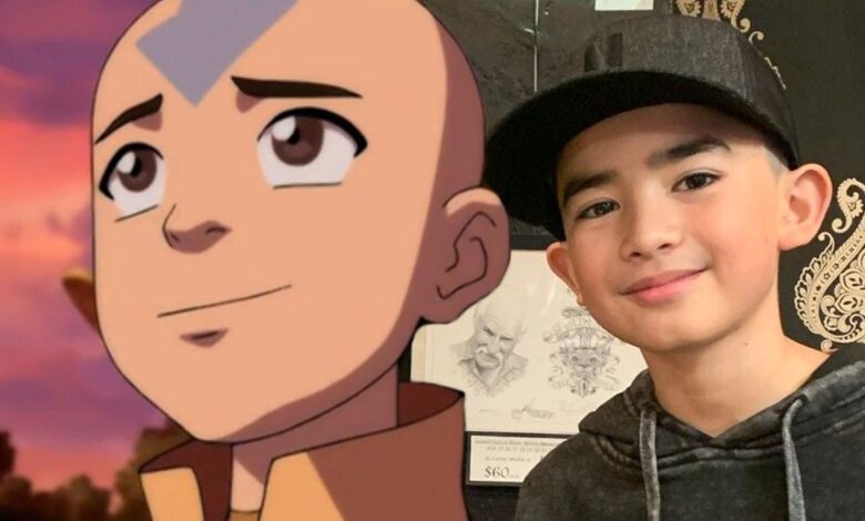 Avatar: Los actores de Aang y Ozai de Last Airbender se enfrentan en una imagen de BTS