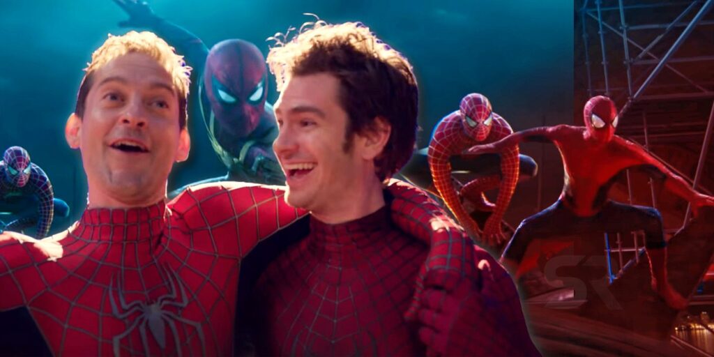 BTS de No Way Home hizo lo imposible: mejoró el regreso de Maguire y Garfield