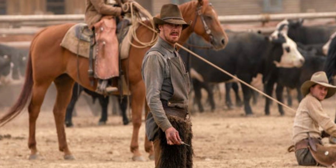 Benedict Cumberbatch usó las habilidades del poder del perro para salvar a la familia del rebaño de ganado