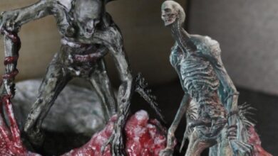 Bloodborne: la estatua personalizada del huérfano de Kos es fabulosa pero aterradora
