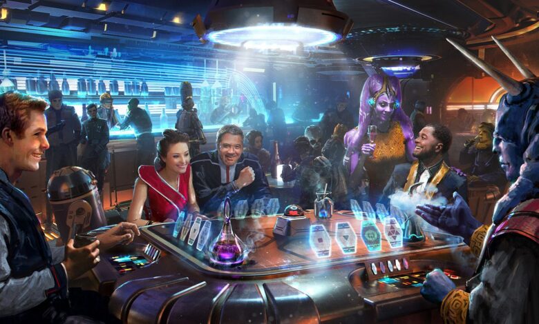 Blue Shrimp de Disney's Star Wars Hotel tardó 6 meses en crearse