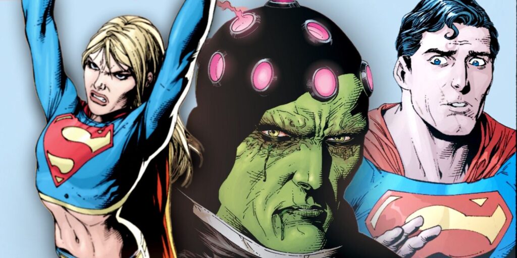 Brainiac de Superman funciona mejor como villano de Supergirl