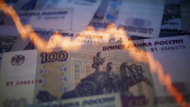Caen las bolsas y los bonos del Tesoro de EU por guerra Rusia-Ucrania