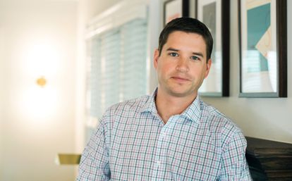 El escritor y profesor asociado de ciencia computacional en la Universidad de Georgetown (Washington) Cal Newport.