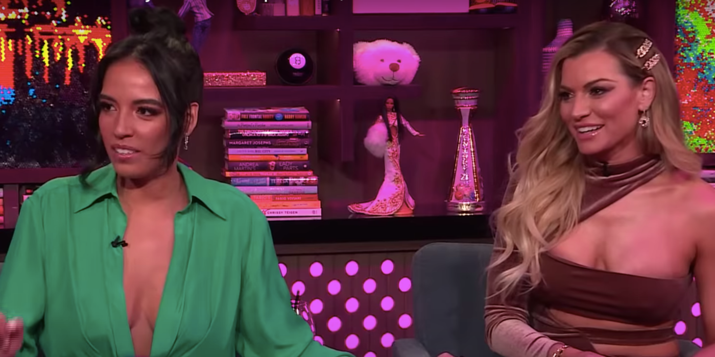 Casa de verano: Danielle y Lindsay Shade Ciara durante la prueba BFF de WWHL